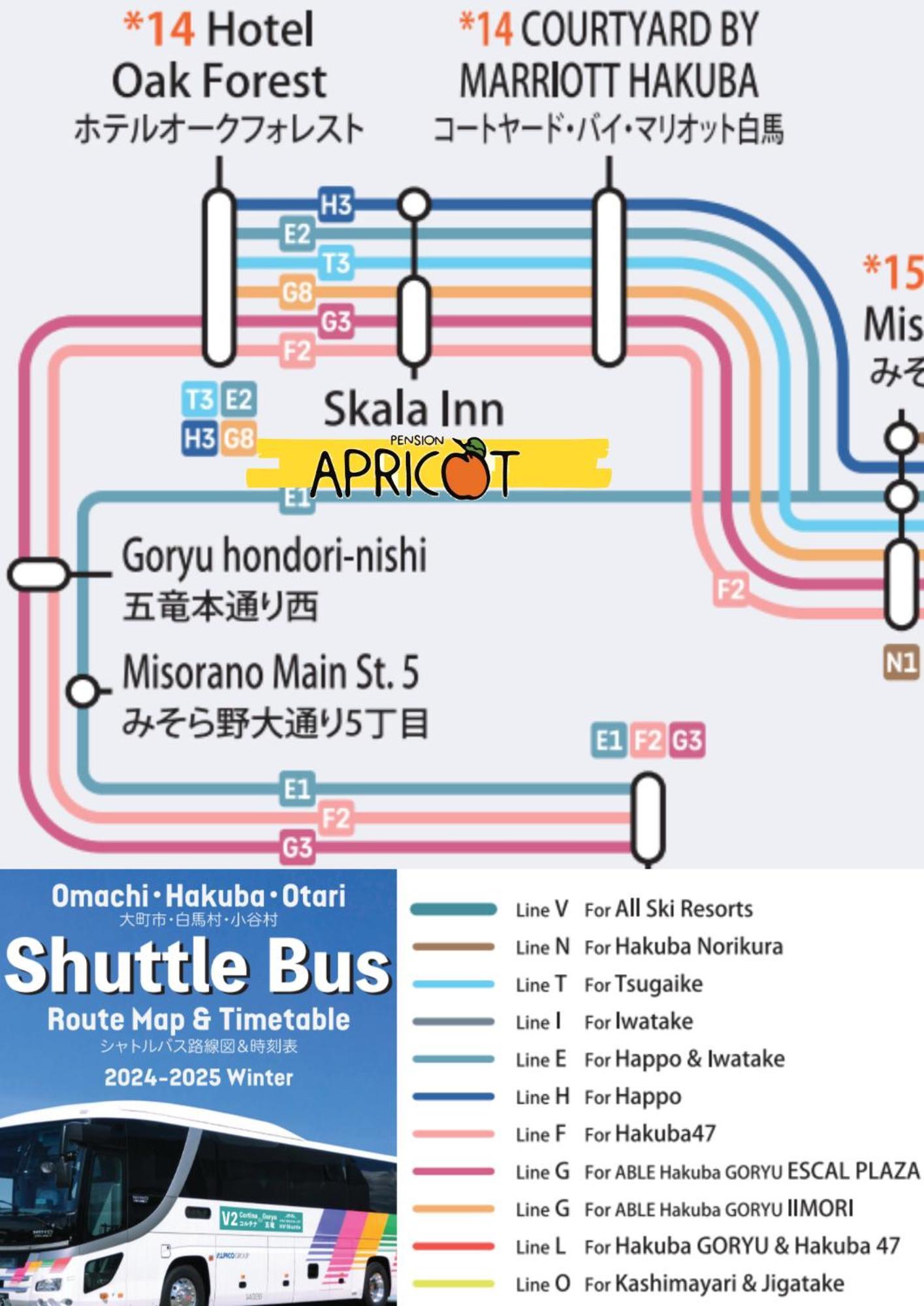 Apricot Pension Hakuba Exteriör bild